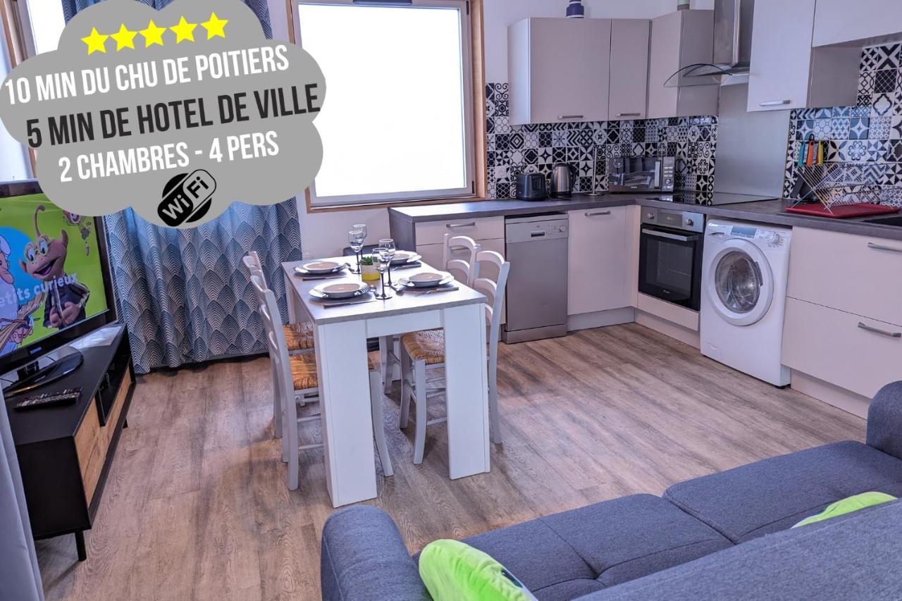 Beau-Jean, Un Cocon Sympa 5 Min A Pied Du Centre-Ville, Parking Prive, A 10 Min Du Chu 푸아티에 외부 사진