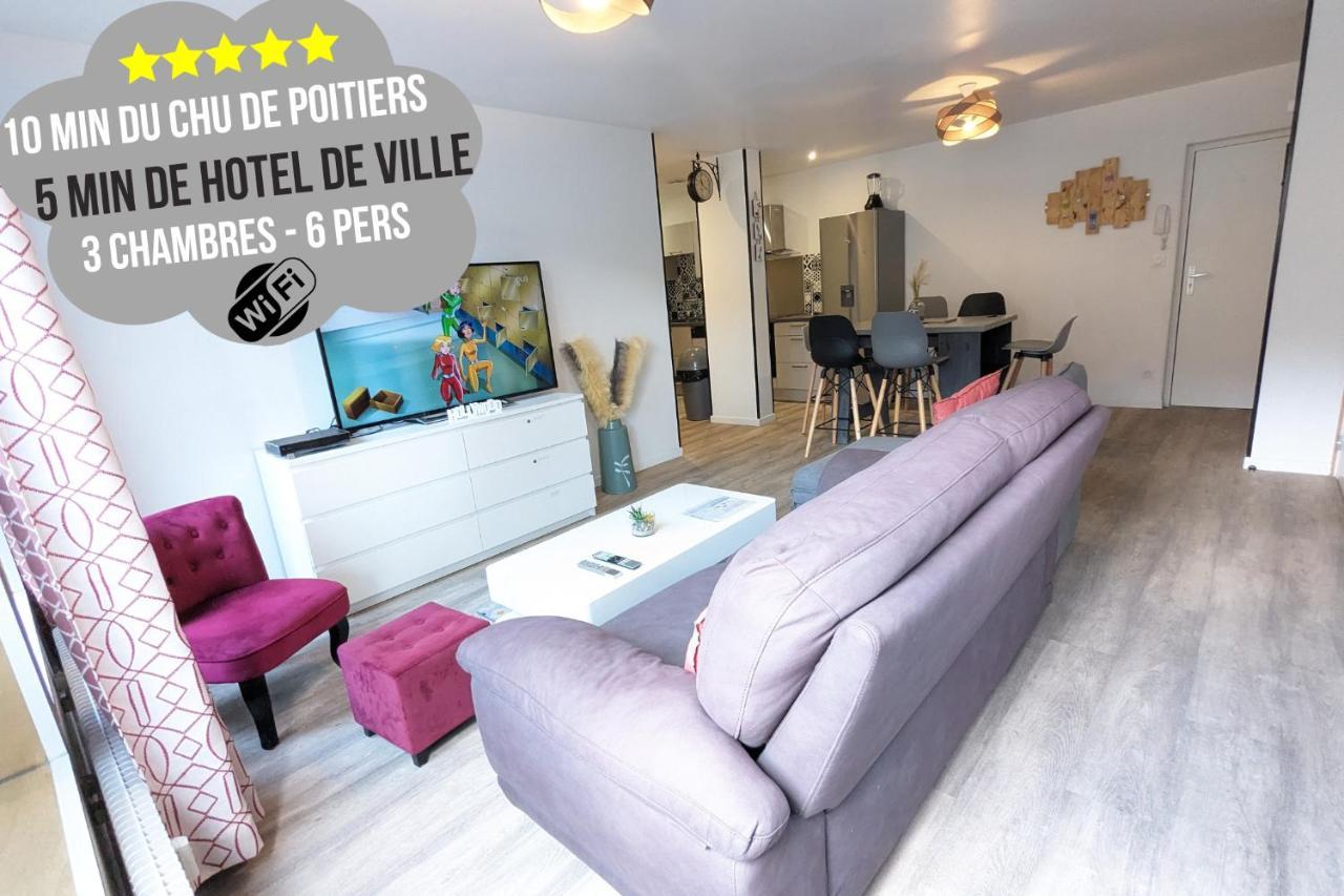 Beau-Jean, Un Cocon Sympa 5 Min A Pied Du Centre-Ville, Parking Prive, A 10 Min Du Chu 푸아티에 외부 사진